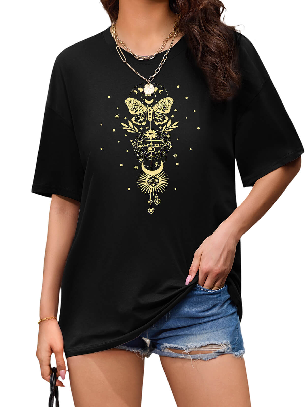 T-shirts amples pour femmes