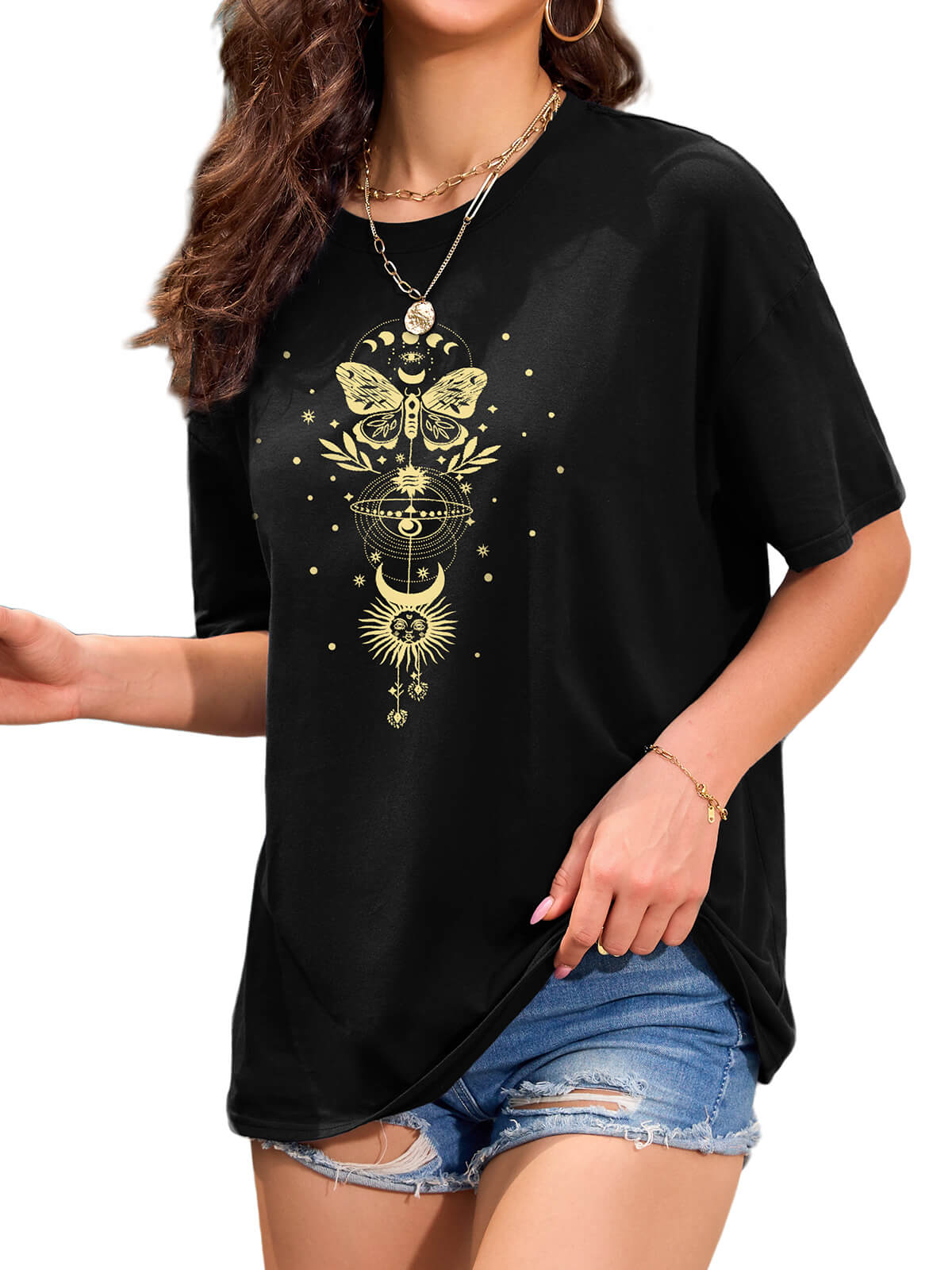 T-shirts amples pour femmes