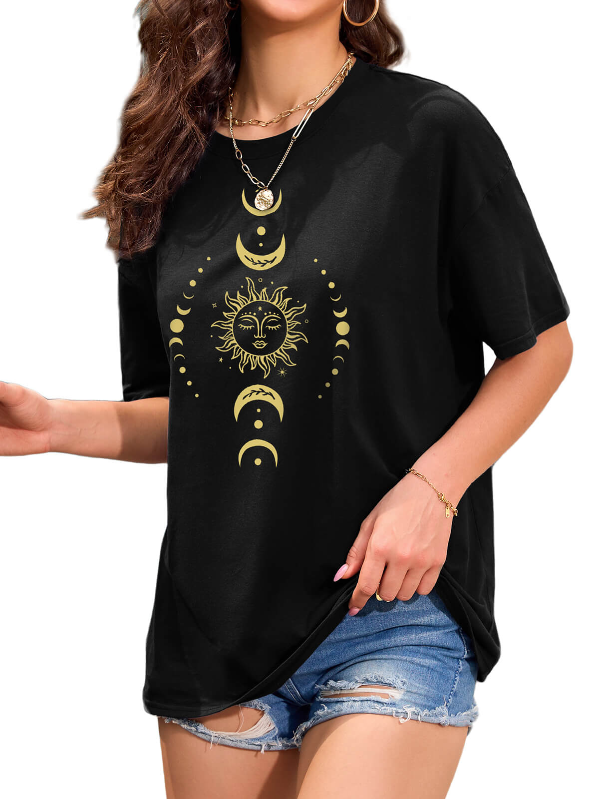 T-shirts amples pour femmes
