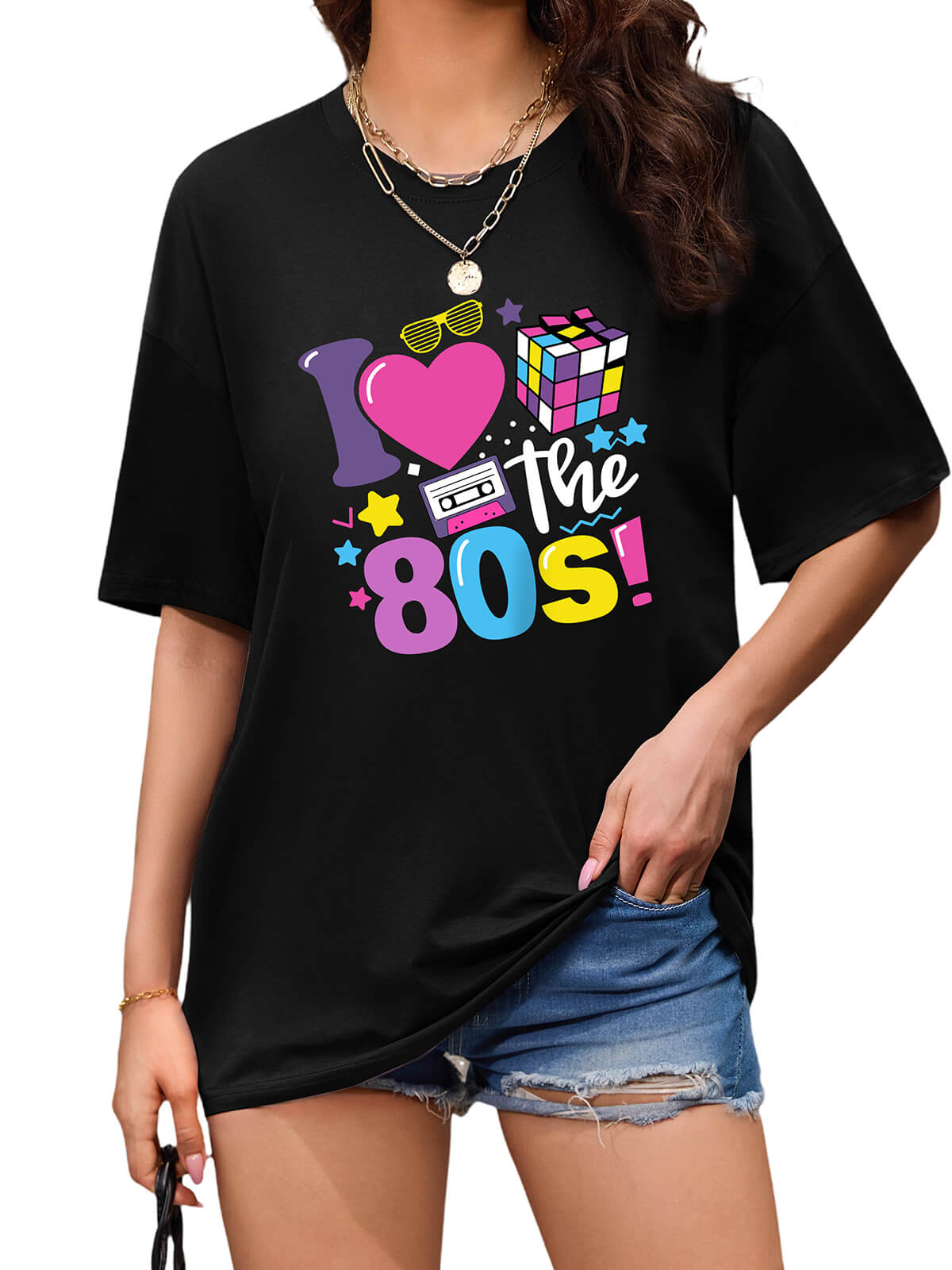 T-shirts amples pour femmes