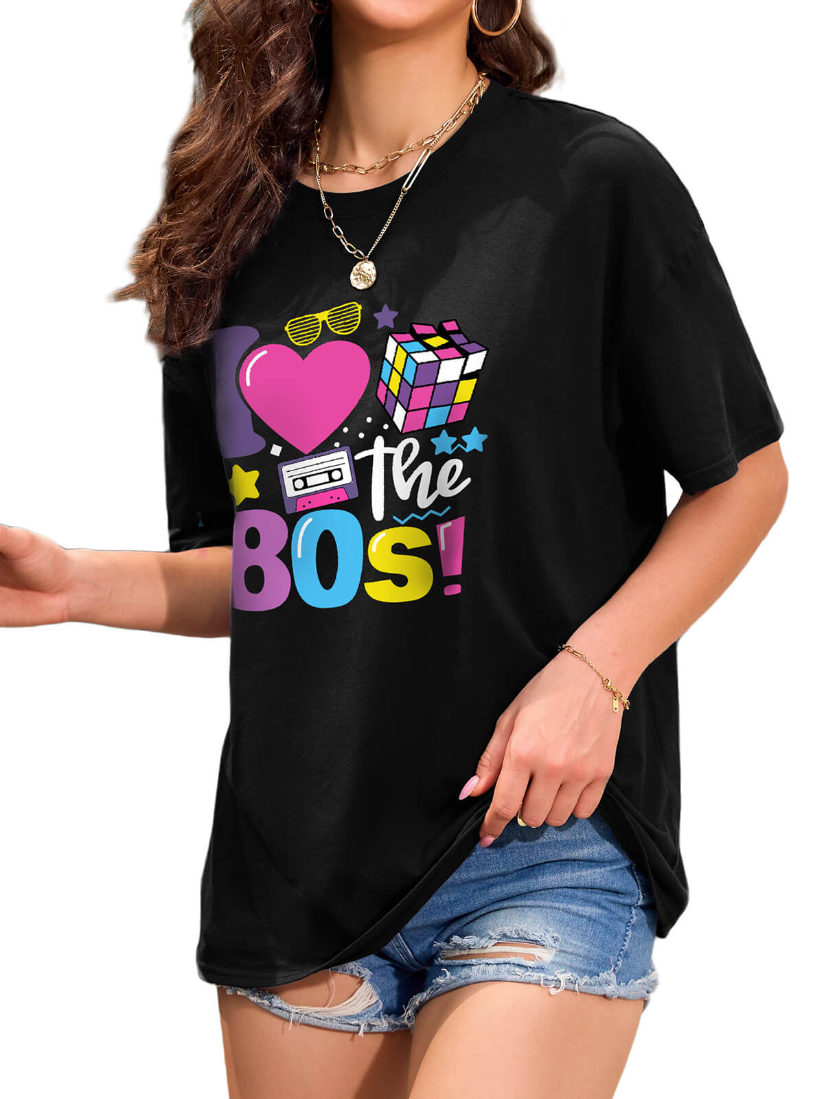 T-shirts amples pour femmes