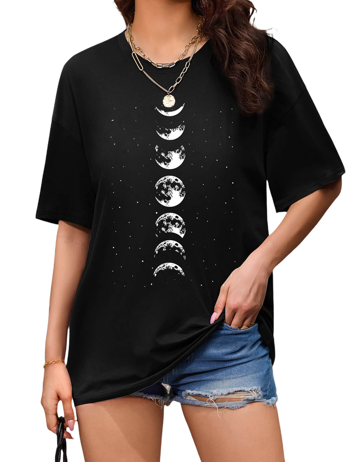 T-shirts amples pour femmes