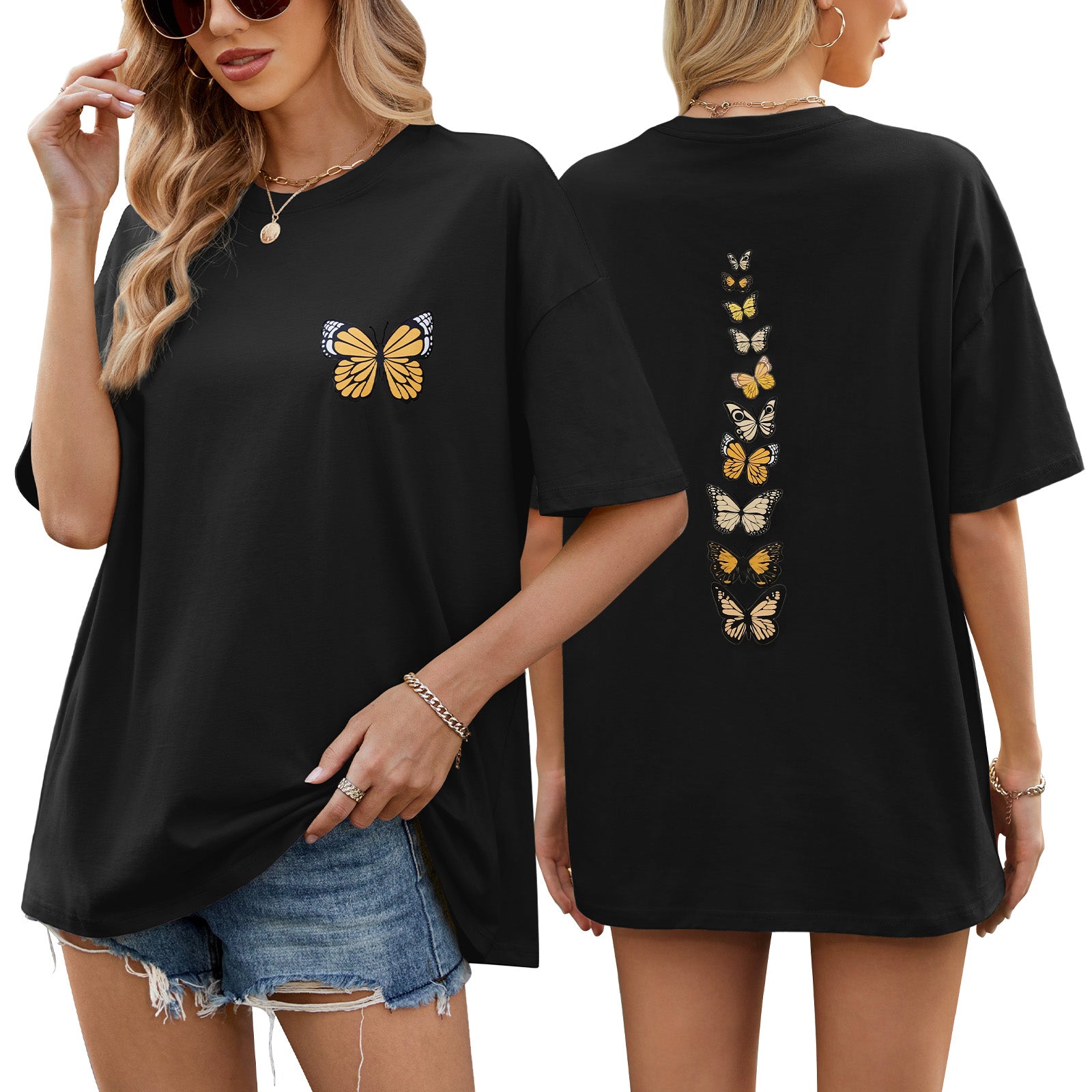T-shirts amples pour femmes