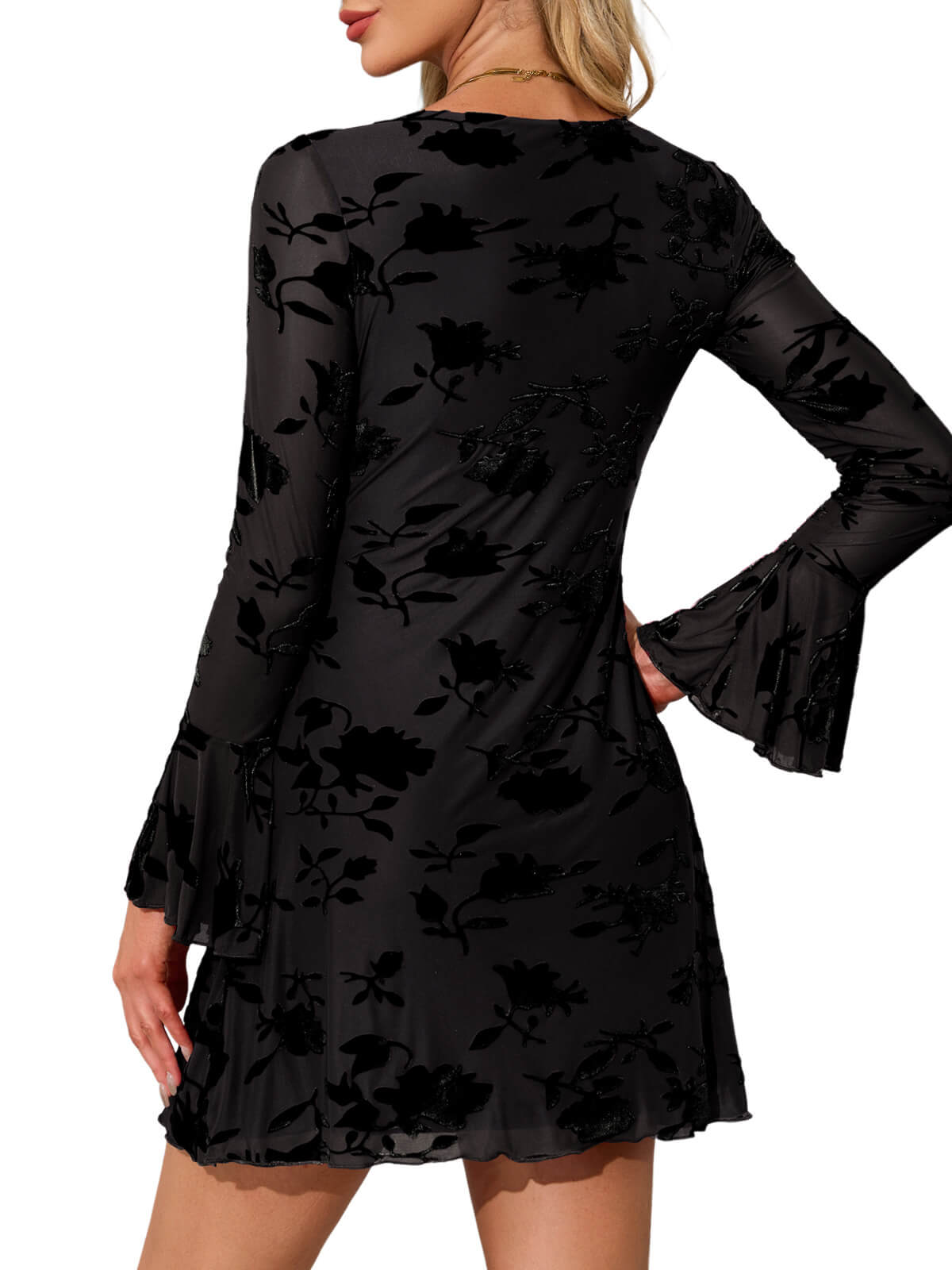 Damen Leinenhose Weites Bein
