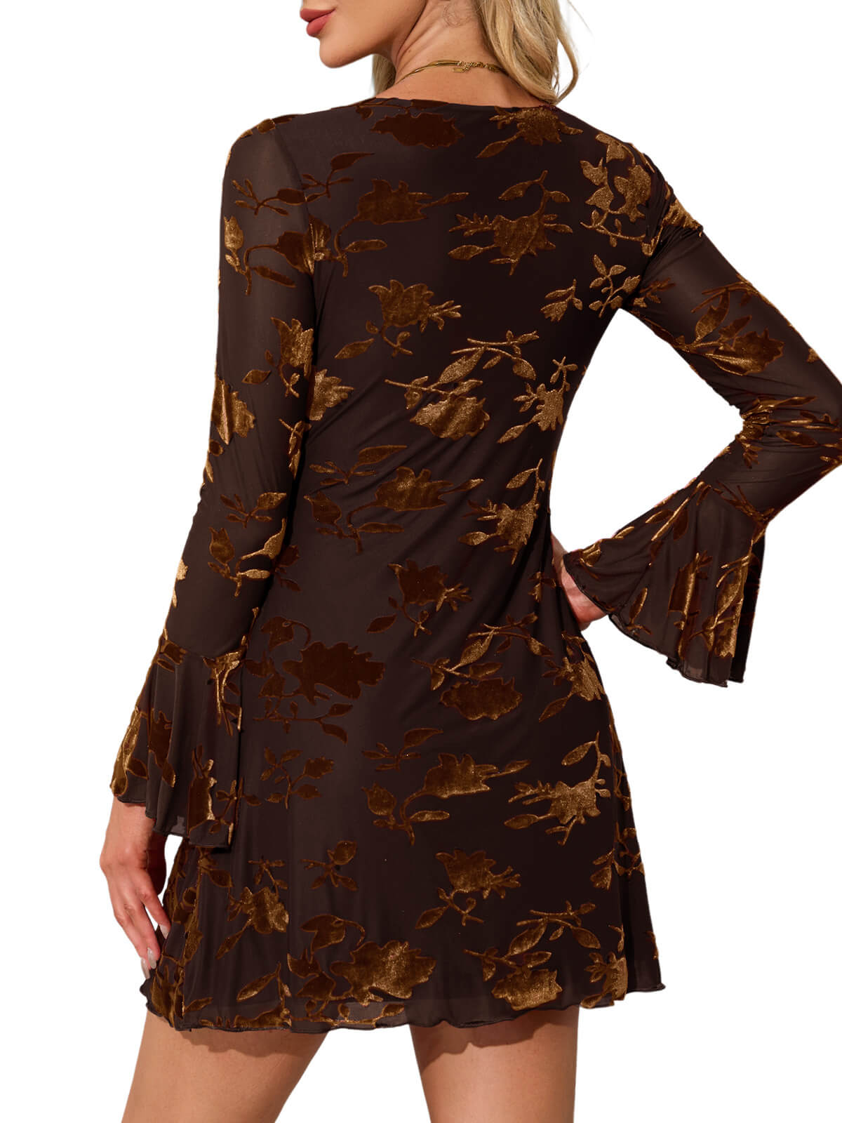 Damen Leinenhose Weites Bein