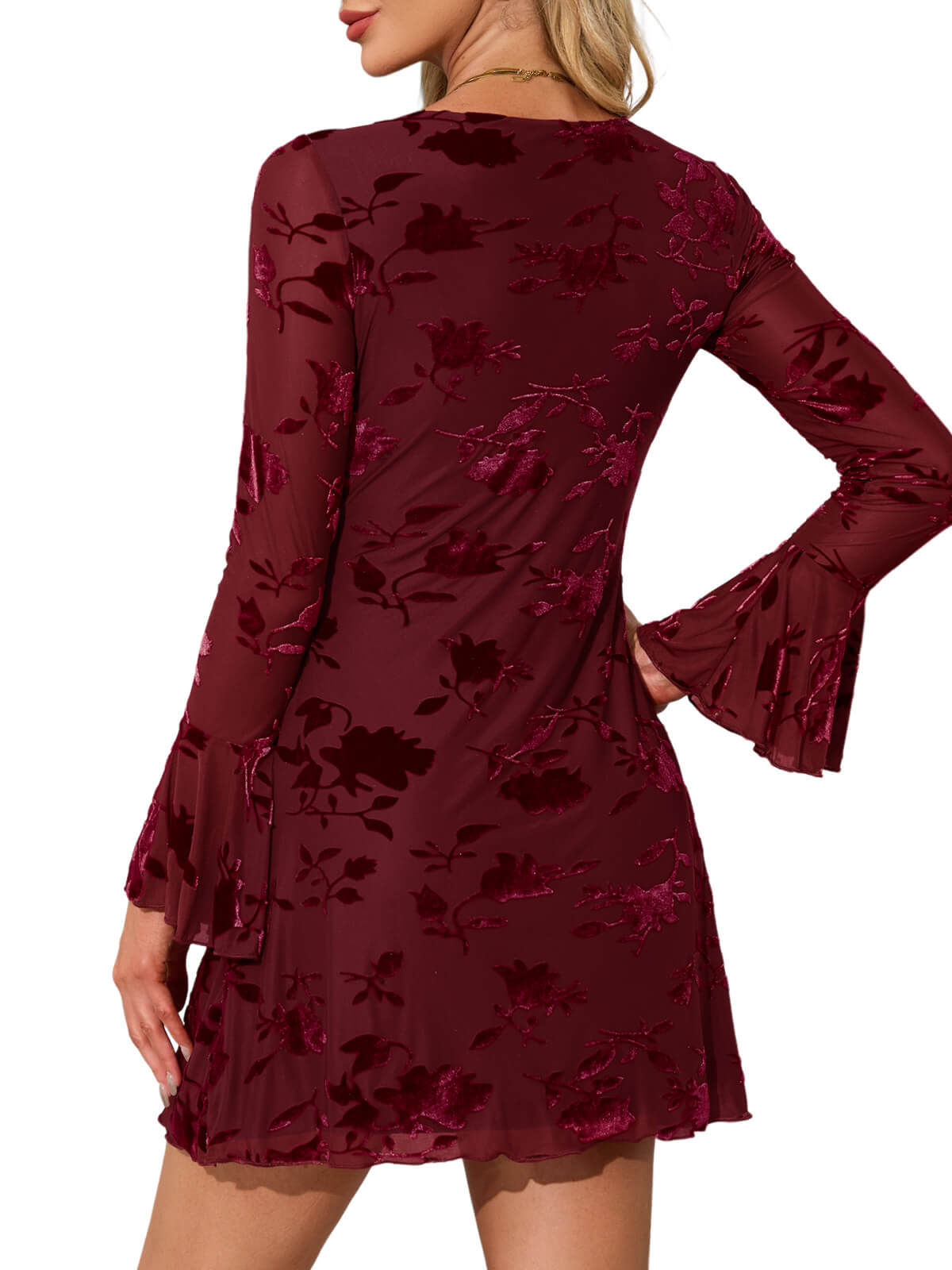 Damen Leinenhose Weites Bein