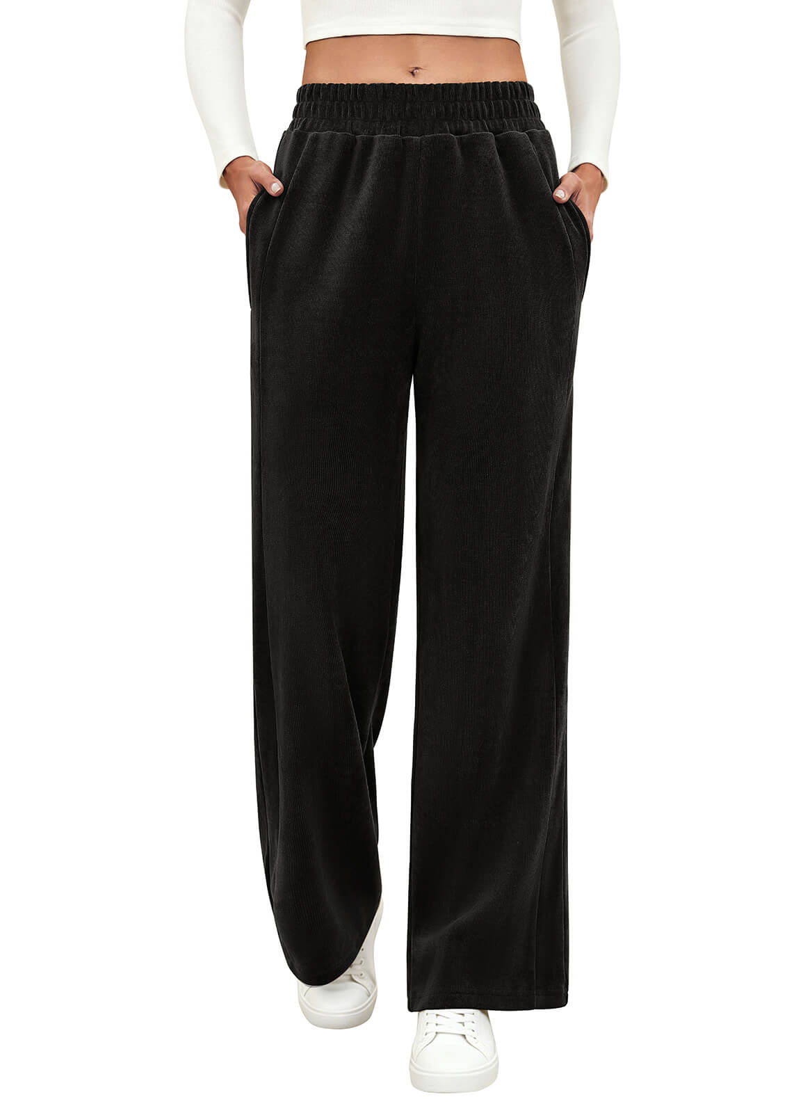 HEEKPEK Corduroy Straight-Leg Trousers