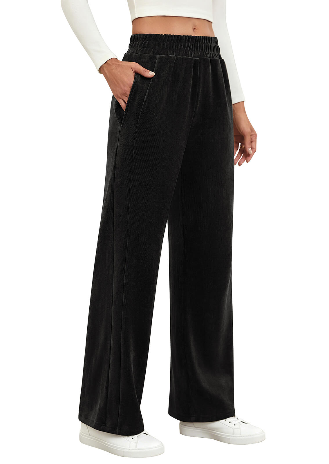 HEEKPEK Corduroy Straight-Leg Trousers