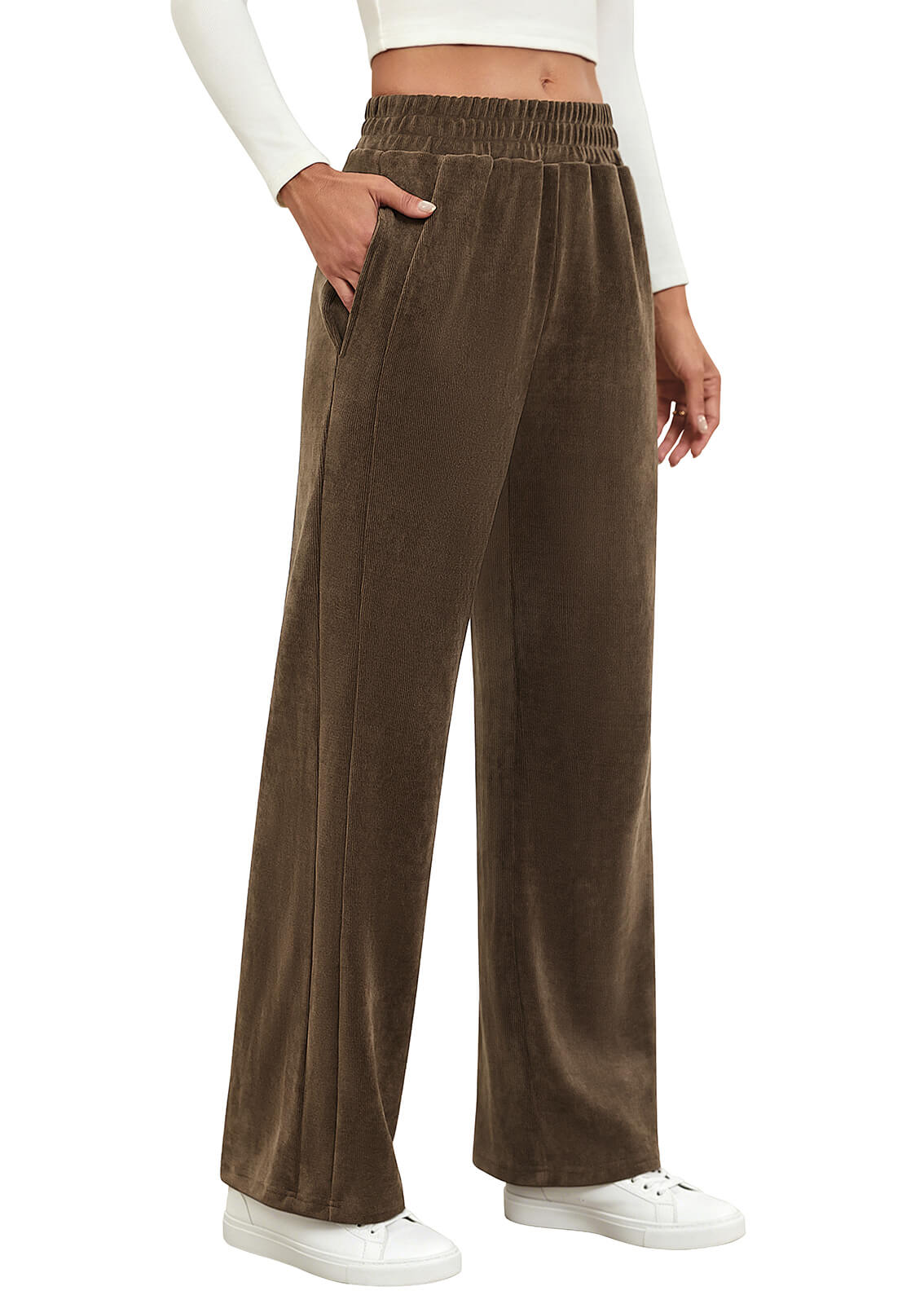 HEEKPEK Corduroy Straight-Leg Trousers