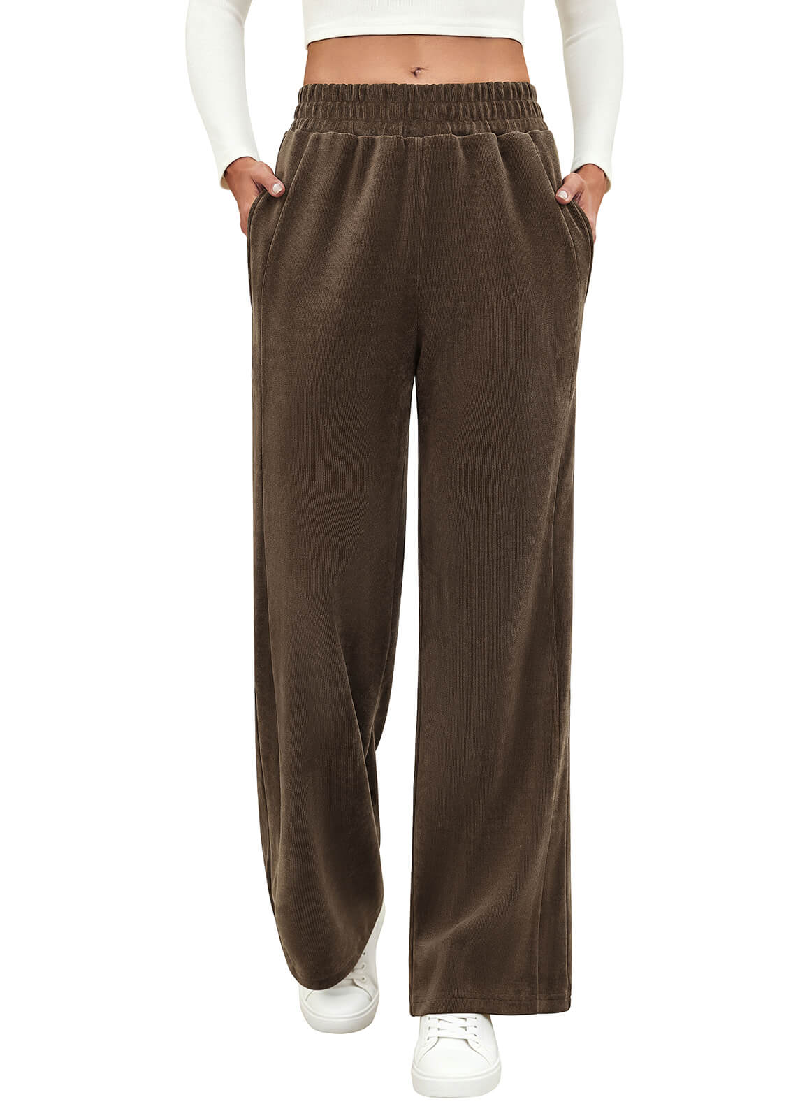 HEEKPEK Corduroy Straight-Leg Trousers