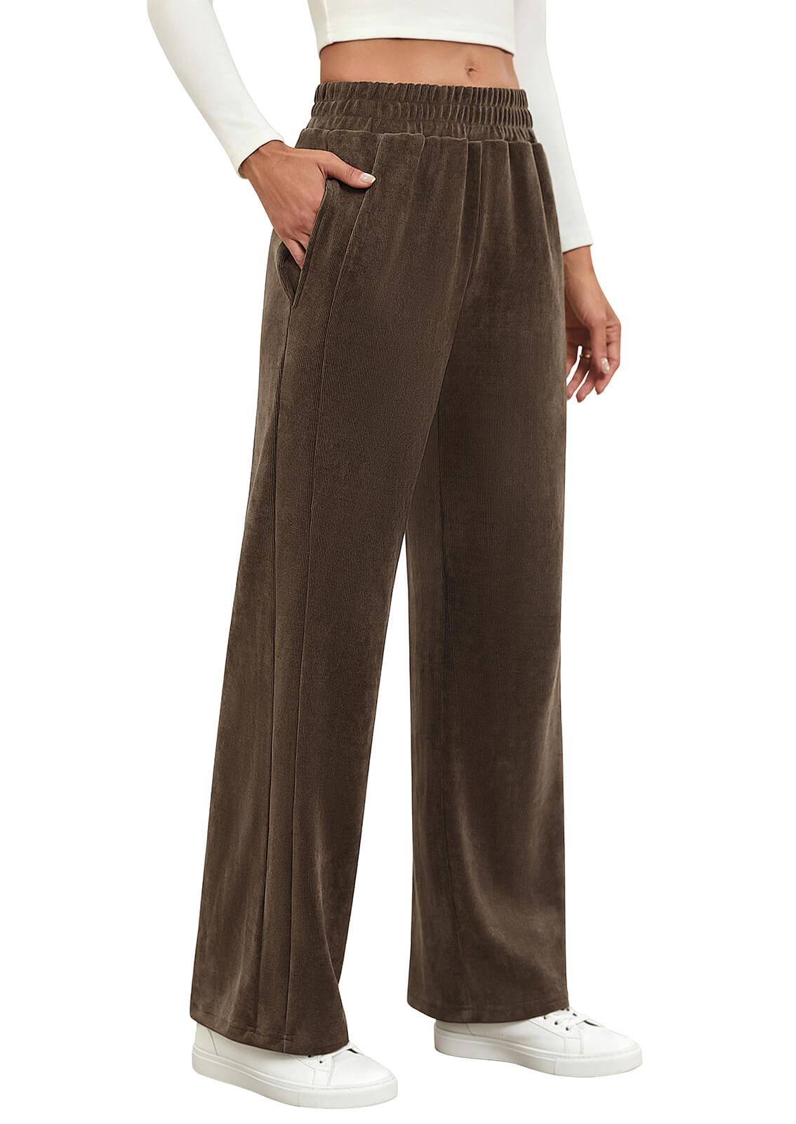 HEEKPEK Corduroy Straight-Leg Trousers
