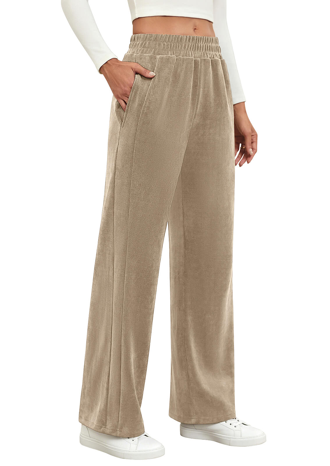 HEEKPEK Corduroy Straight-Leg Trousers