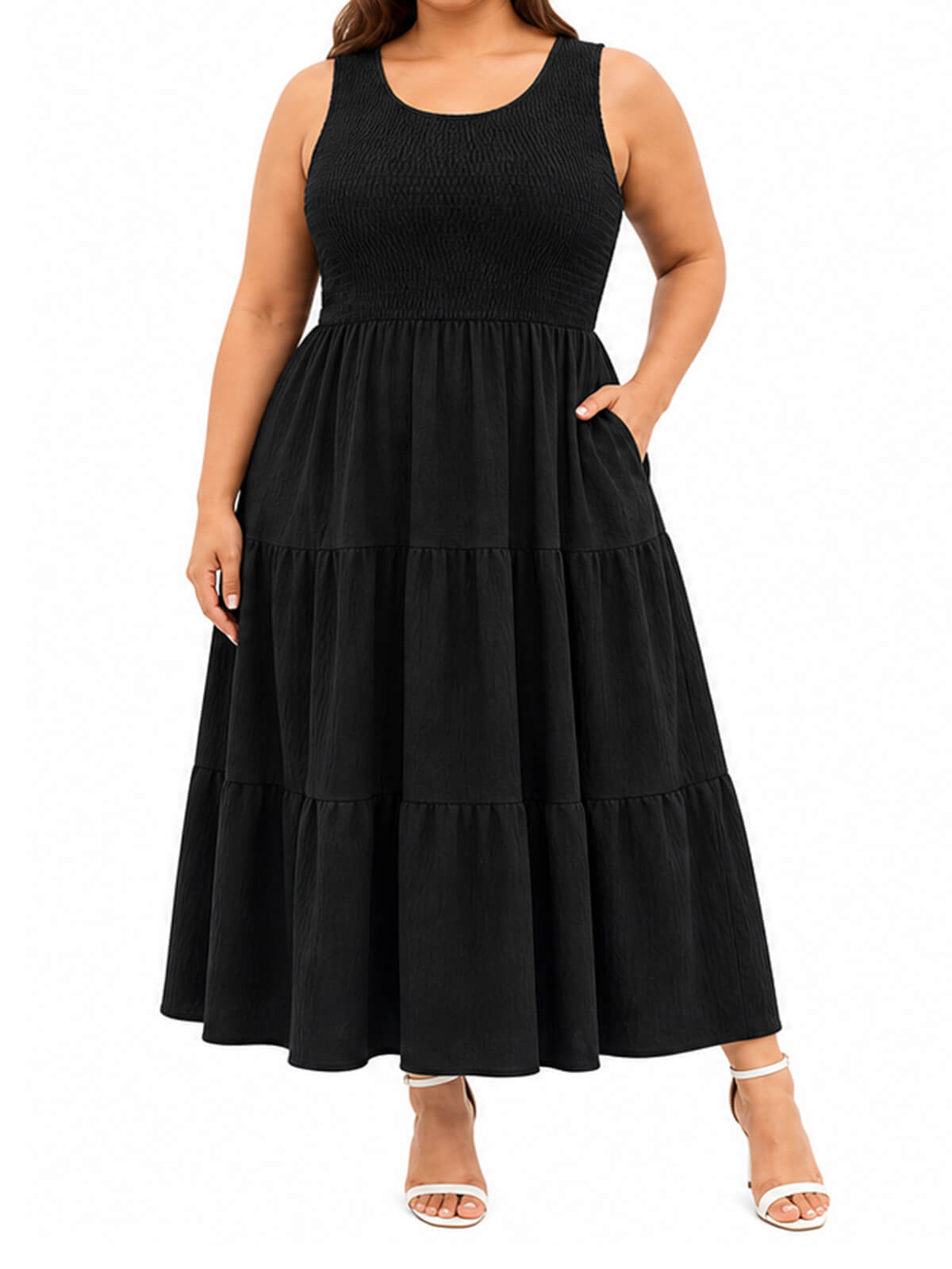 HEEKPEK Women’s Lightweight Summer Midi with Pockets
