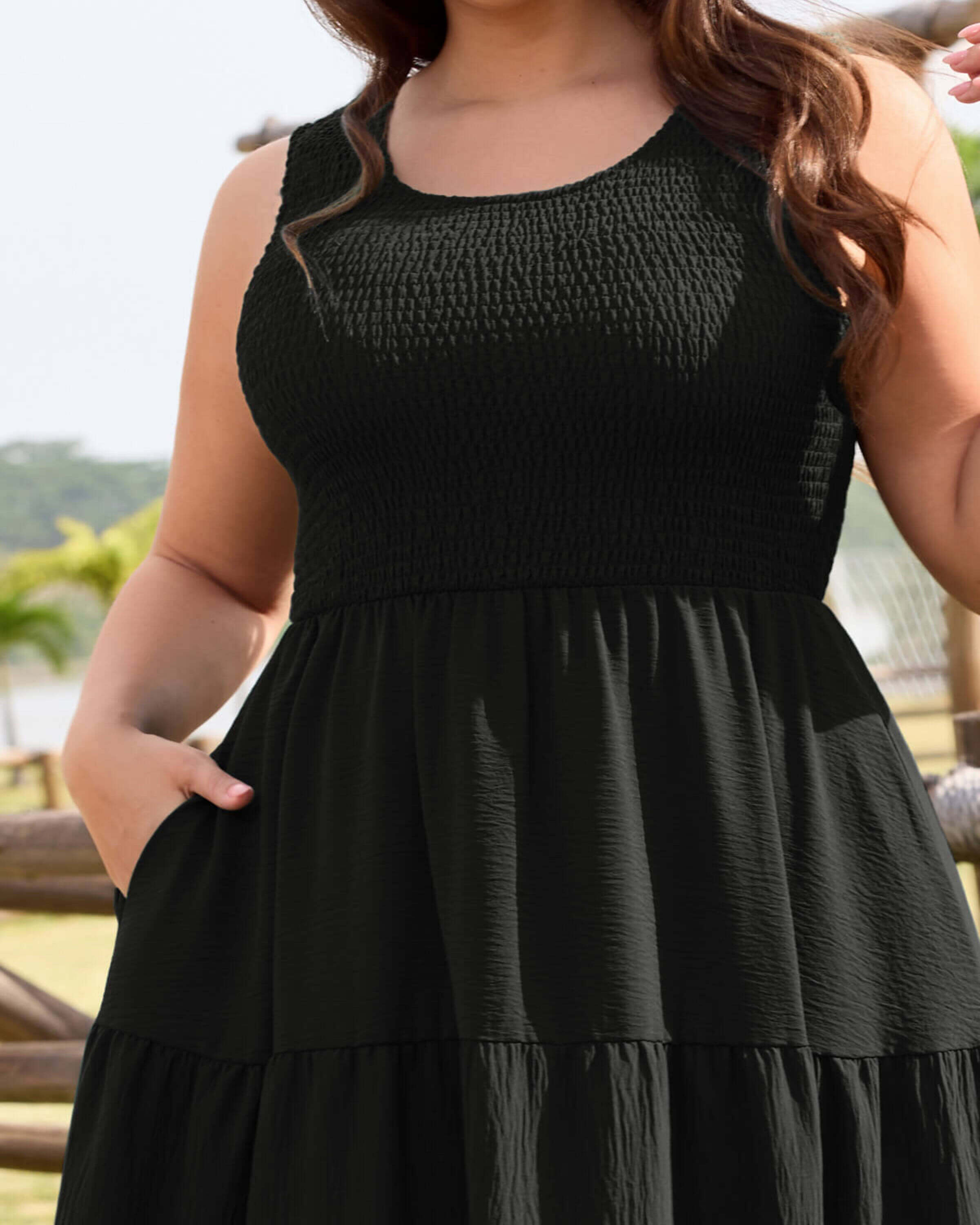 HEEKPEK Women’s Lightweight Summer Midi with Pockets