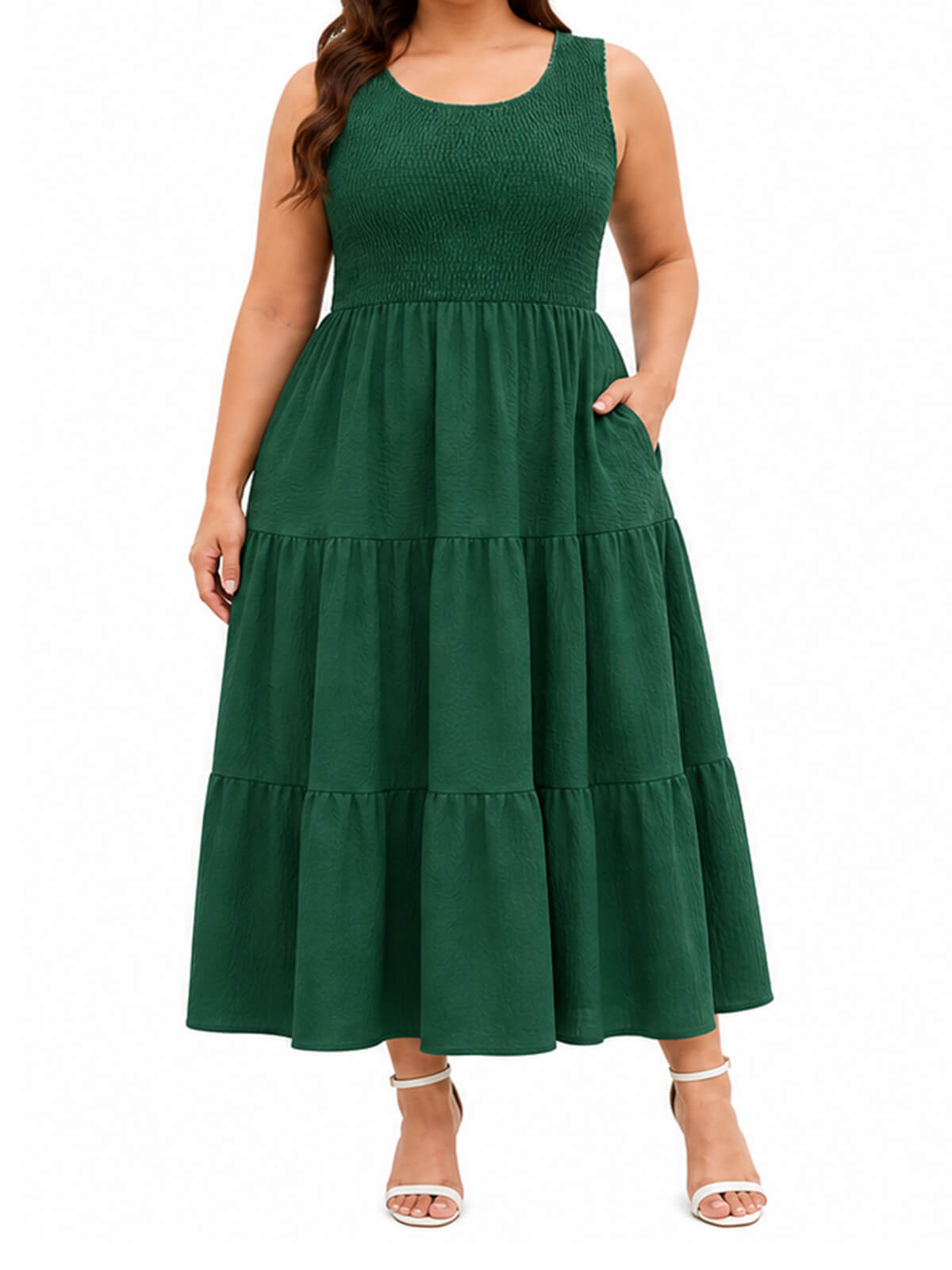 HEEKPEK Women’s Lightweight Summer Midi with Pockets