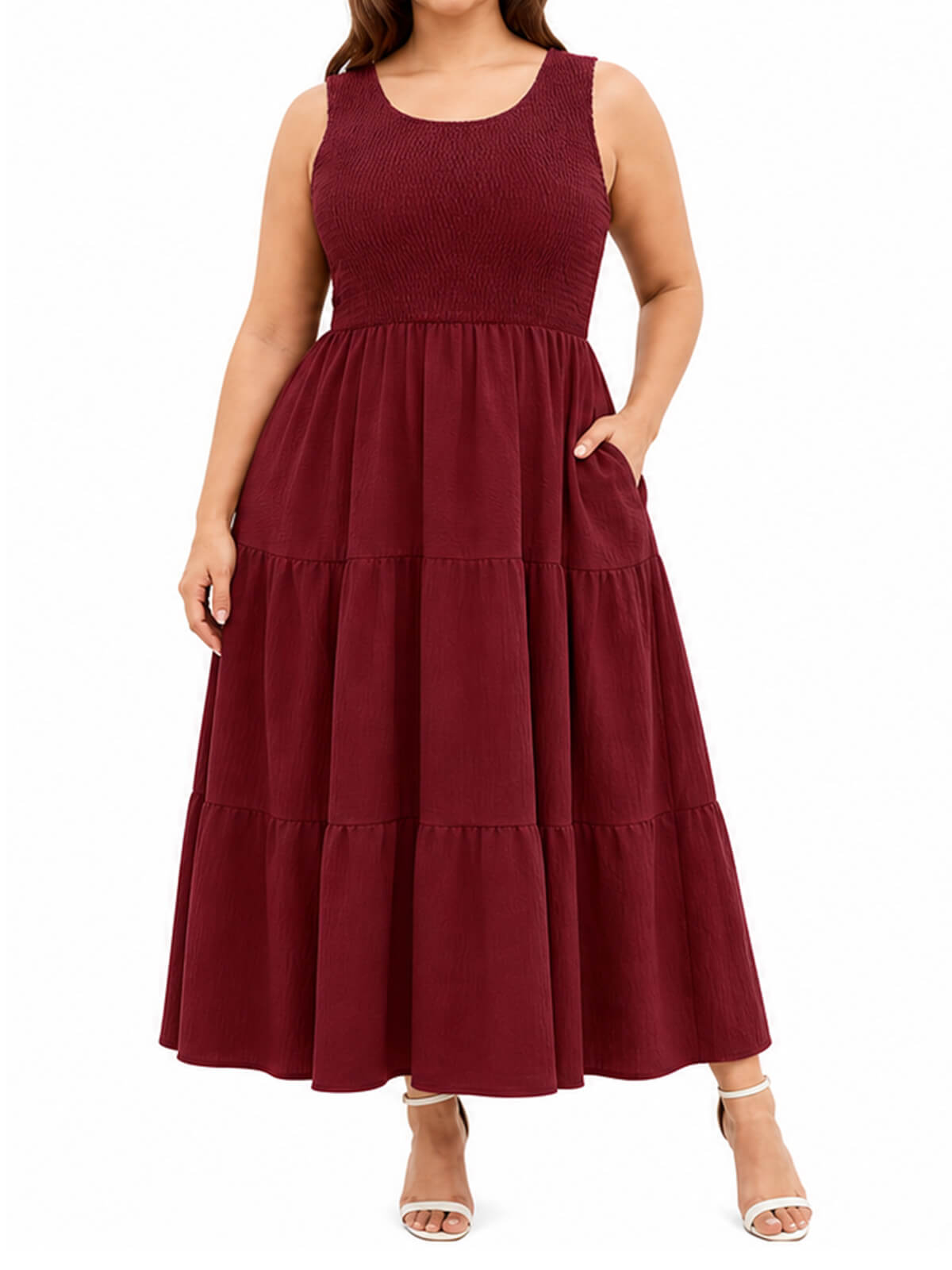 HEEKPEK Women’s Lightweight Summer Midi with Pockets