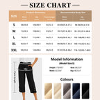 Women's High Waist Drawstring Capris Pants with Pockets