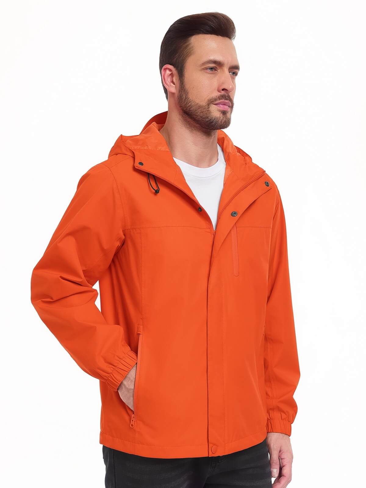 HEEKPEK Men’s Waterproof Lightweight Windbreaker Jacket