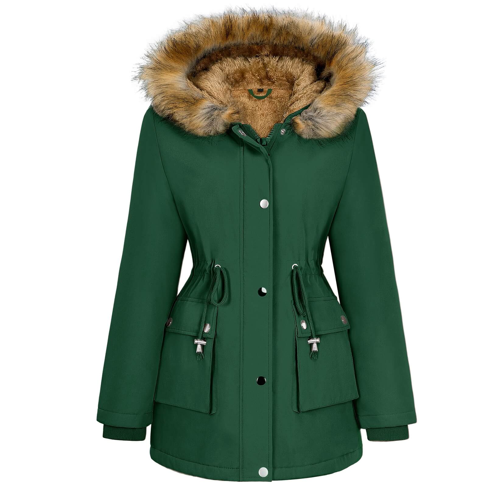 Women Fleece Lined Parka Jackets
