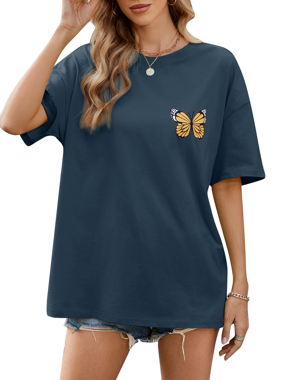 T-shirts amples pour femmes