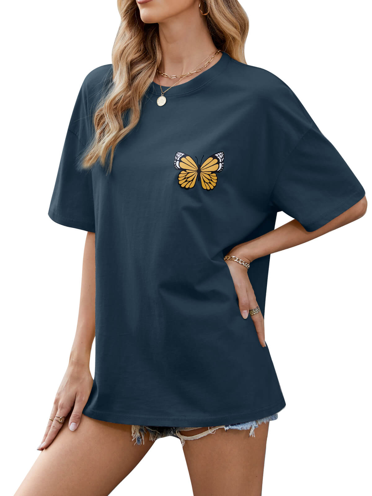 T-shirts amples pour femmes