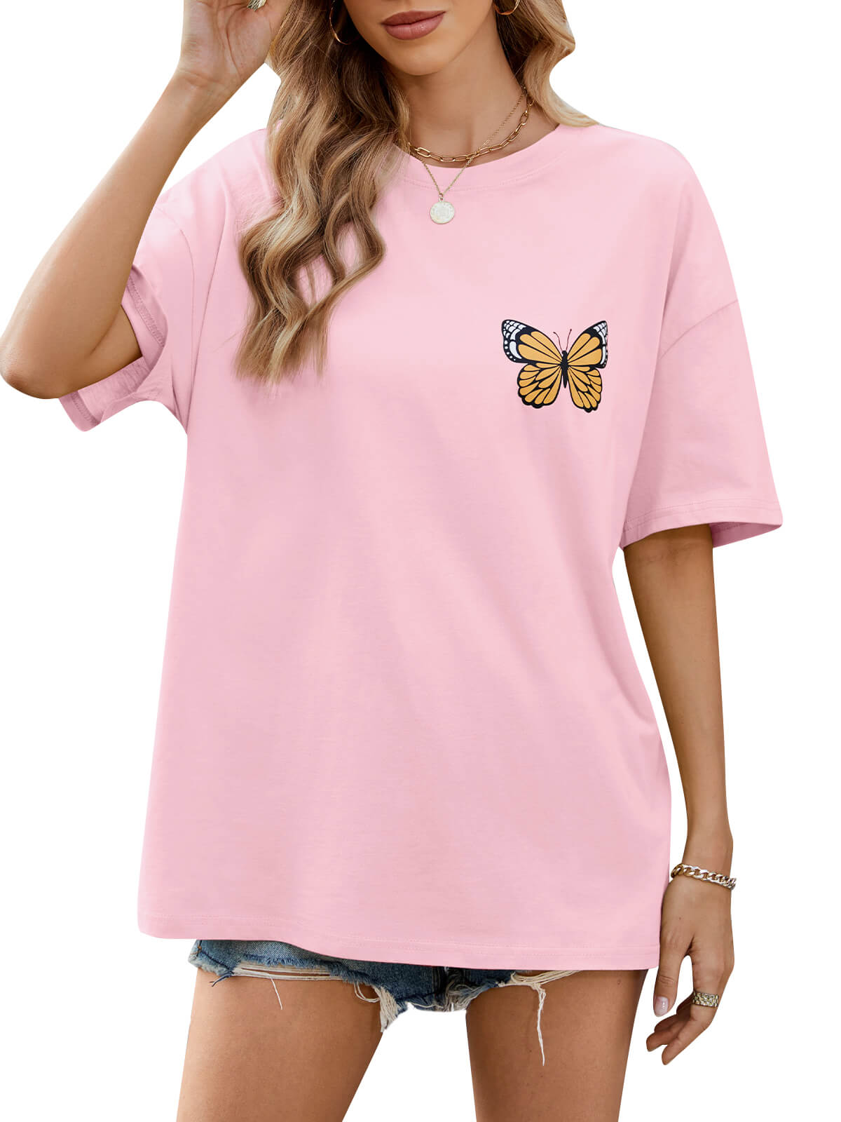 T-shirts amples pour femmes