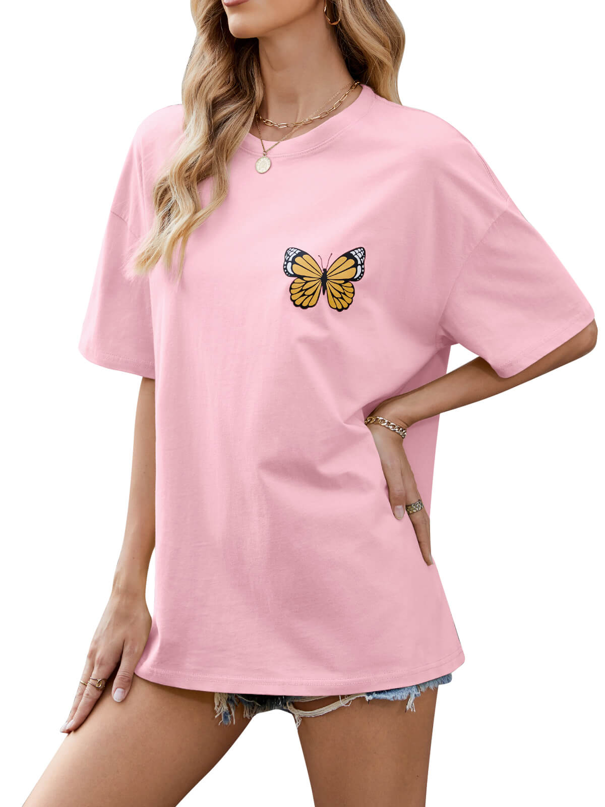 T-shirts amples pour femmes