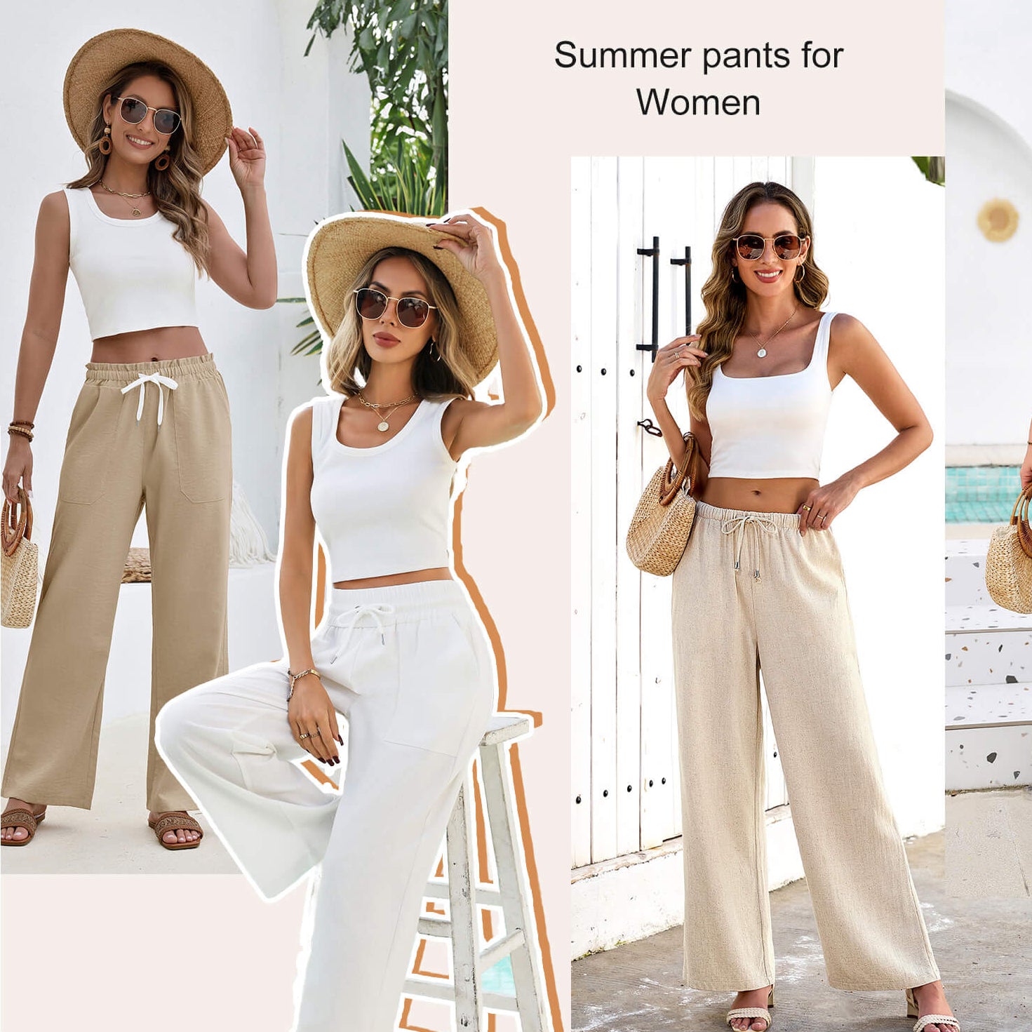 summer linen pants