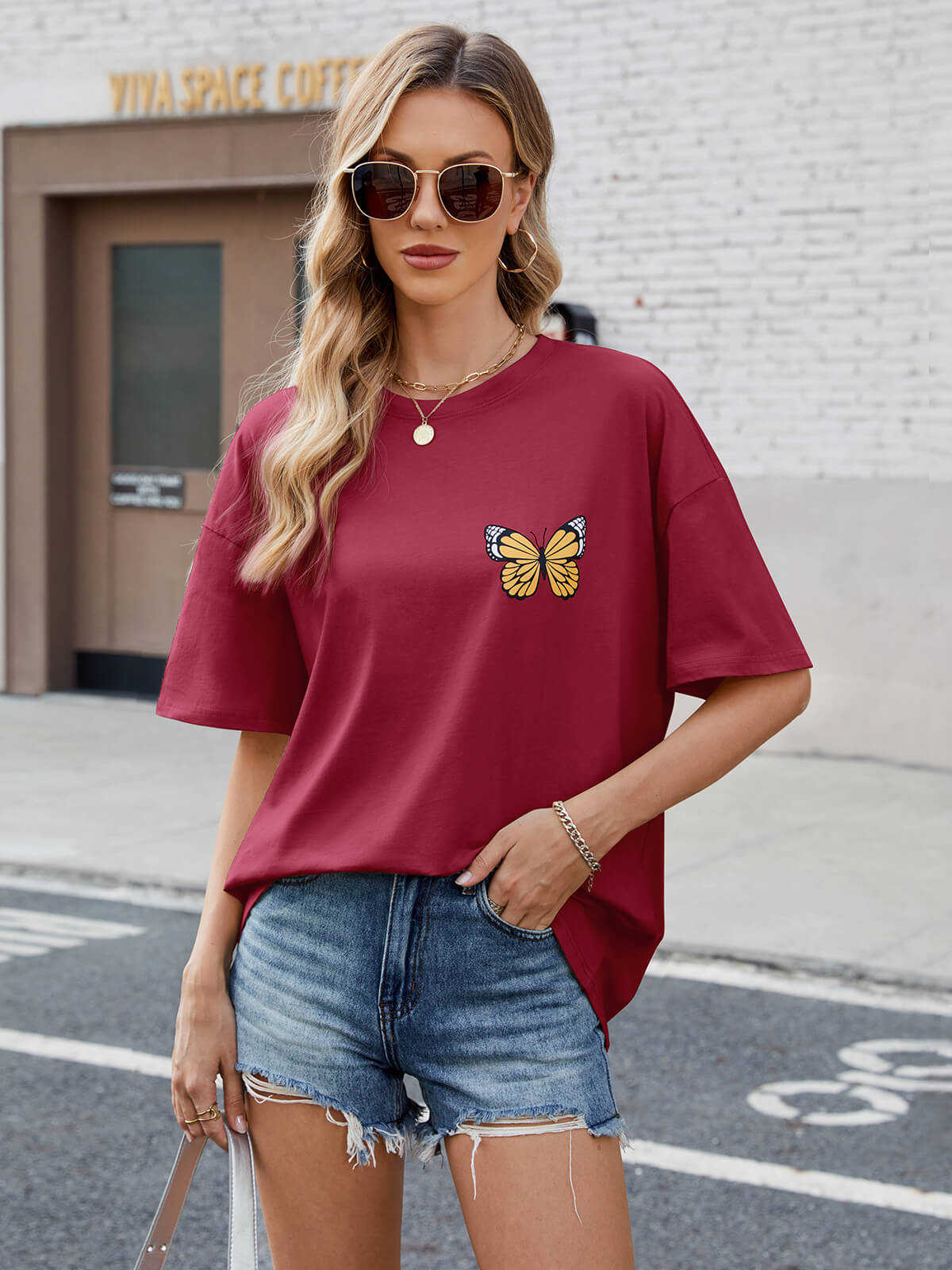 T-shirts amples pour femmes
